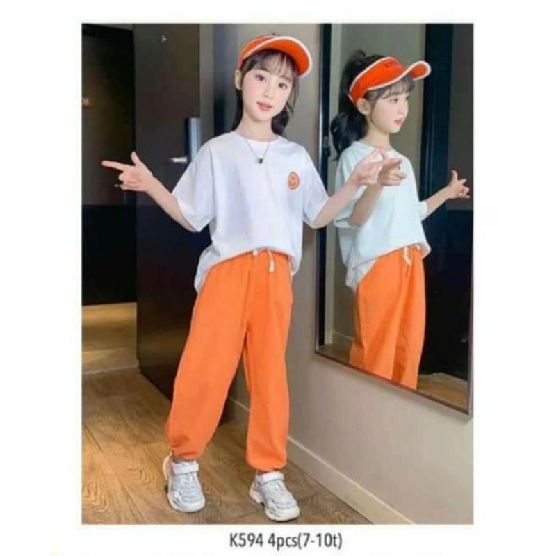 BAJU ANAK IMPORT SETELAN  TRAINING SPORT