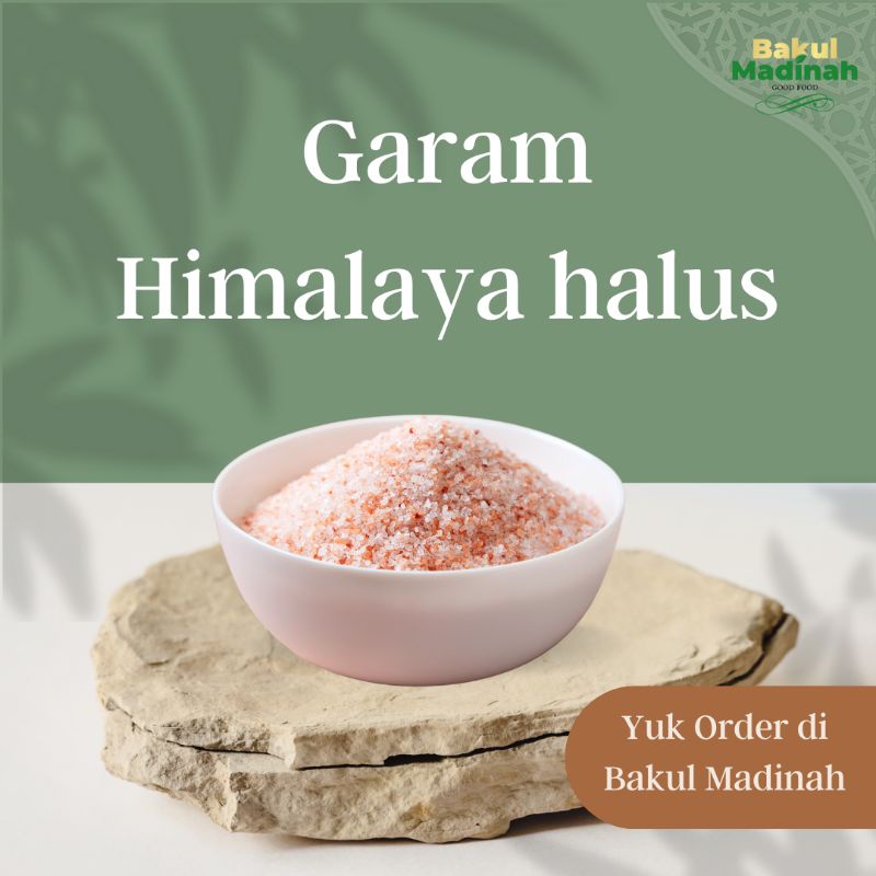 

[Bakul Madinah] - Garam Himalaya Halus Original 1kg, 500gr, 250 gr