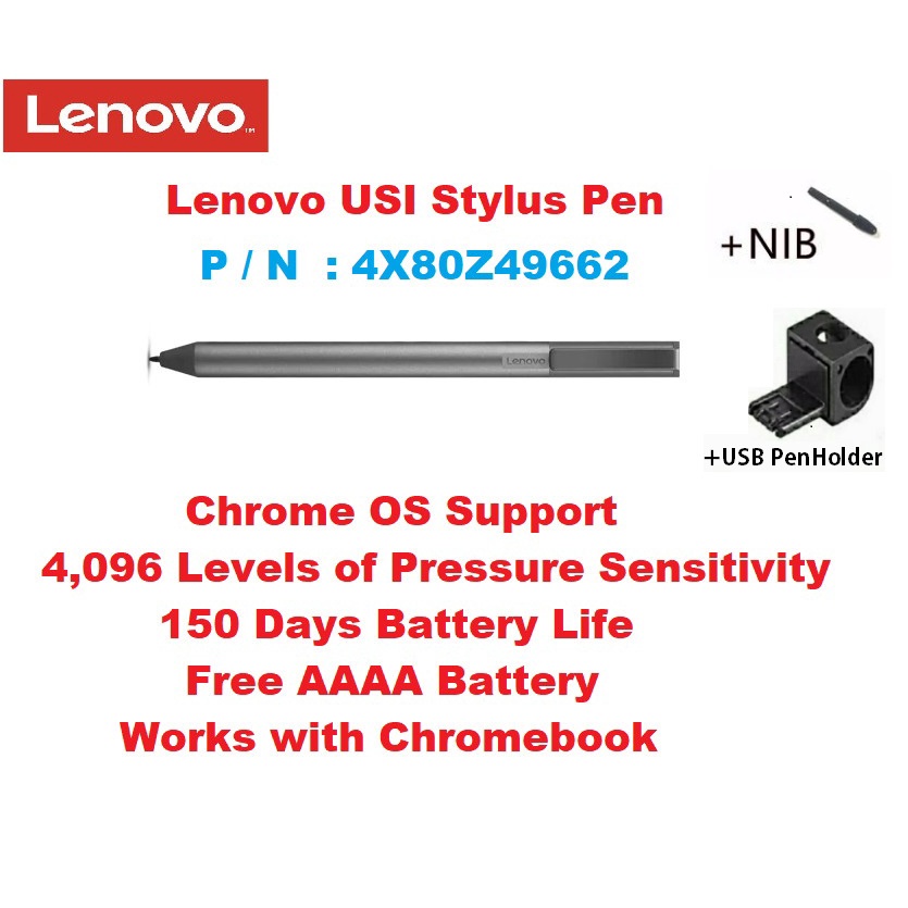 Lenovo USI Stylus Pen Support for Asus Acer HP Samsung Chromebook