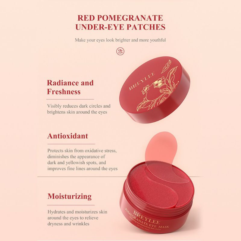 Breylee Pomegranate Eye Mask 60ea ( FULLSIZE)