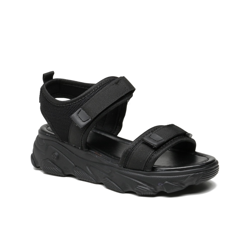 PVN Micha Sandal Tali Wanita Black Lilac 241-Sohee - Black