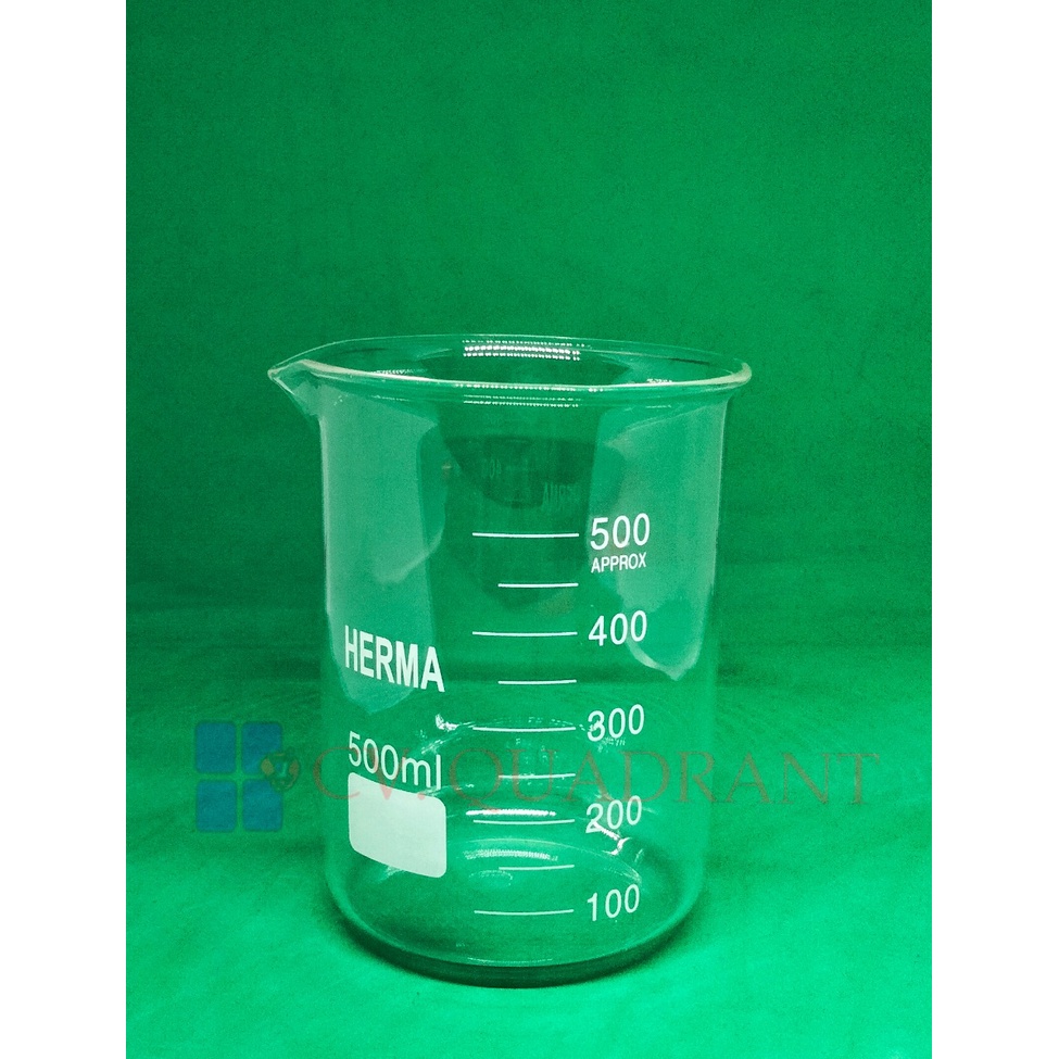 Jual Beaker Glassgelas Kimia 500 Ml 600 Ml Rrc Herma Lokal Shopee Indonesia 0421