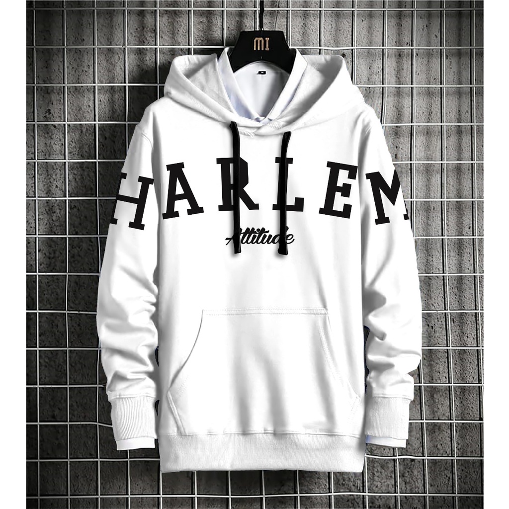 Hoodie Harlem Attitude / Hoodie Dewasa / Hoodie Pria | A5GARD88