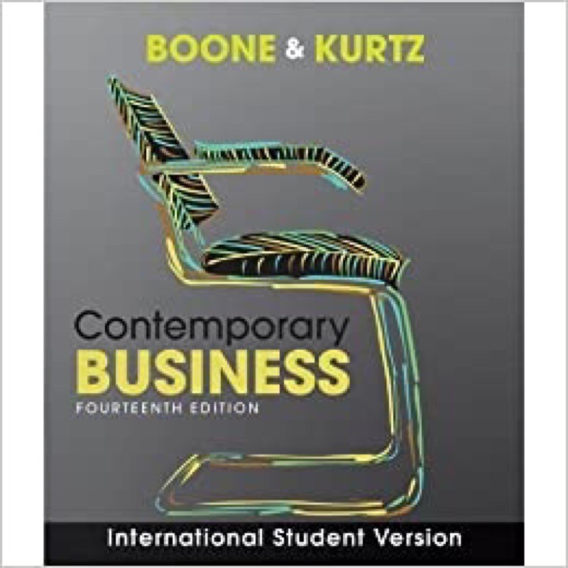 Jual Buku Contemporary Business Fourteenth Edition | Shopee Indonesia