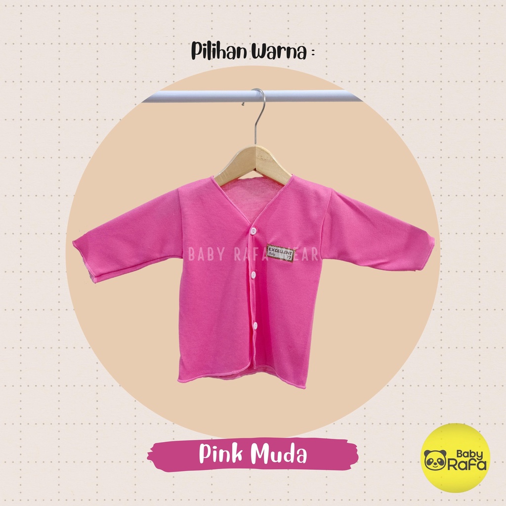 Baju Bayi Panjang PINK SERIES Size 0 - 3 Bulan SNI EXCELLENT 77