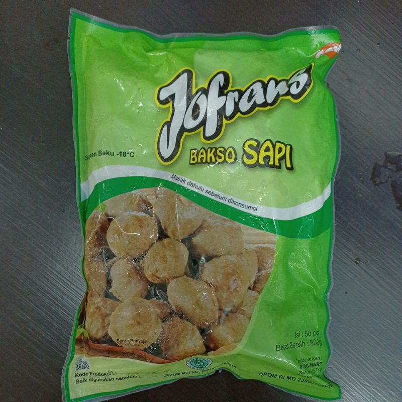 

Jofrans Bakso Sapi 500g