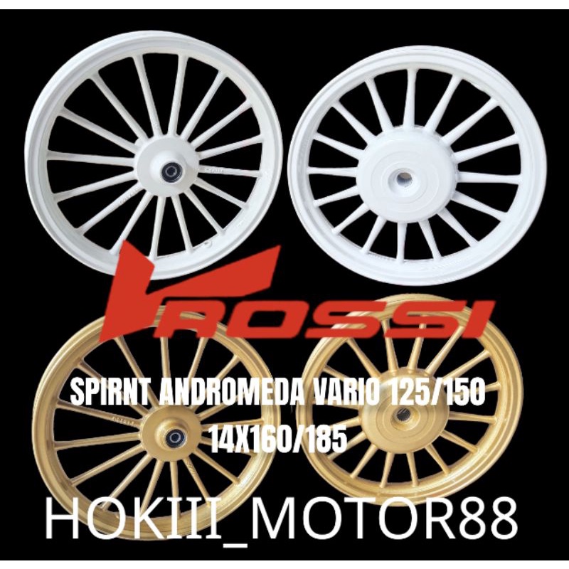 VELG RACING V ROSSI  ANDROMEDA  PALANG 16 VARIO 125/150