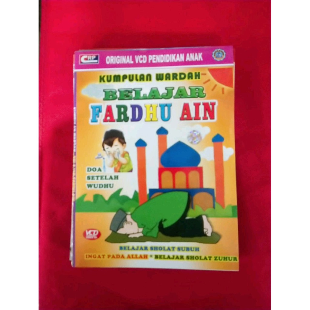 kaset VCD original Pendidikan Anak Terbaik Kumpulan WARDAH Belajar FARDHU AIN