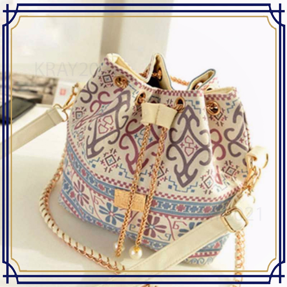 Tas Selempang Wanita Drawstring BG880