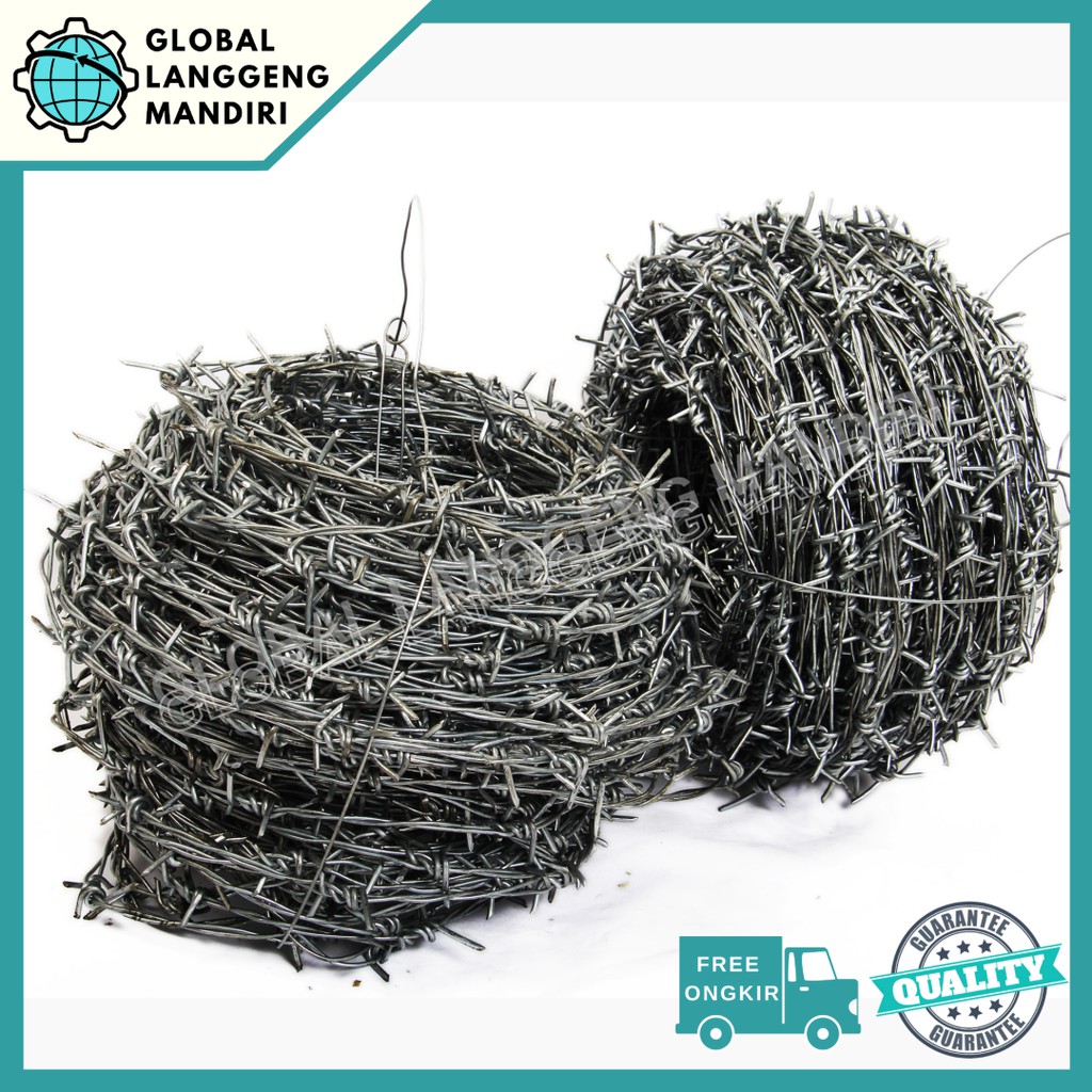 KAWAT DURI BWG 14 GALVANIS / KAWAT DURI GALVANIS IMPORT / RAZOR WIRE