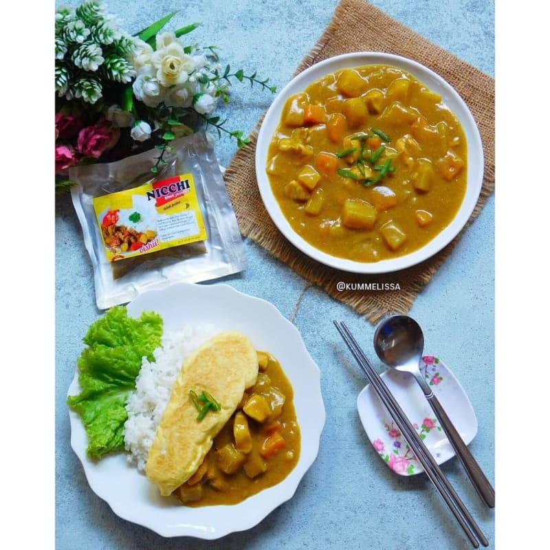 

Nicchi Bumbu Kare Jepang Halal Japan Curry Kari Jepang 100gr