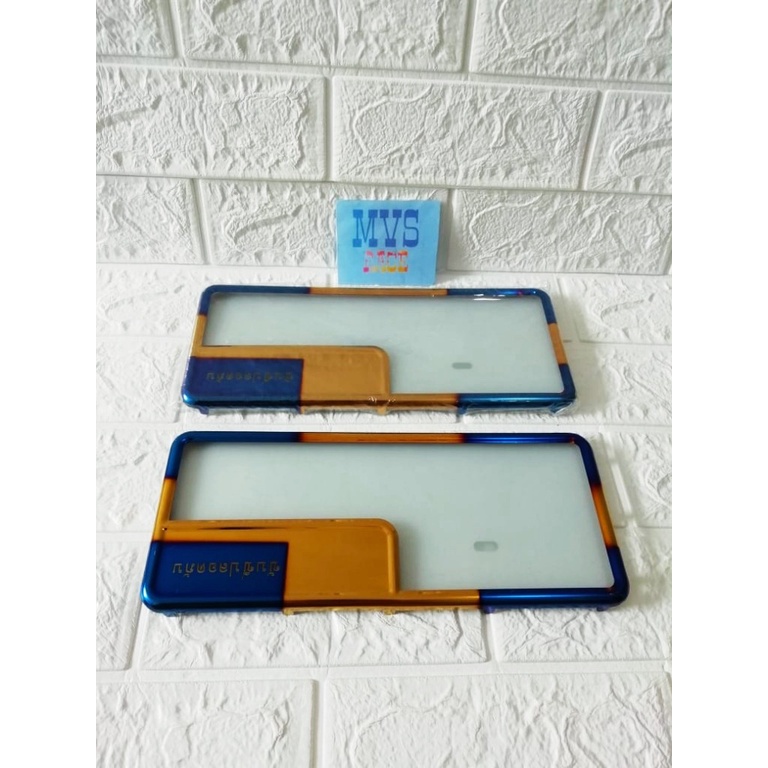 Dudukan atau Bingkai Plat Nomor TwoTone ( import ) = Fazzio 125, Nmax, Pcx, Beat, Vario 150, Mio J, 