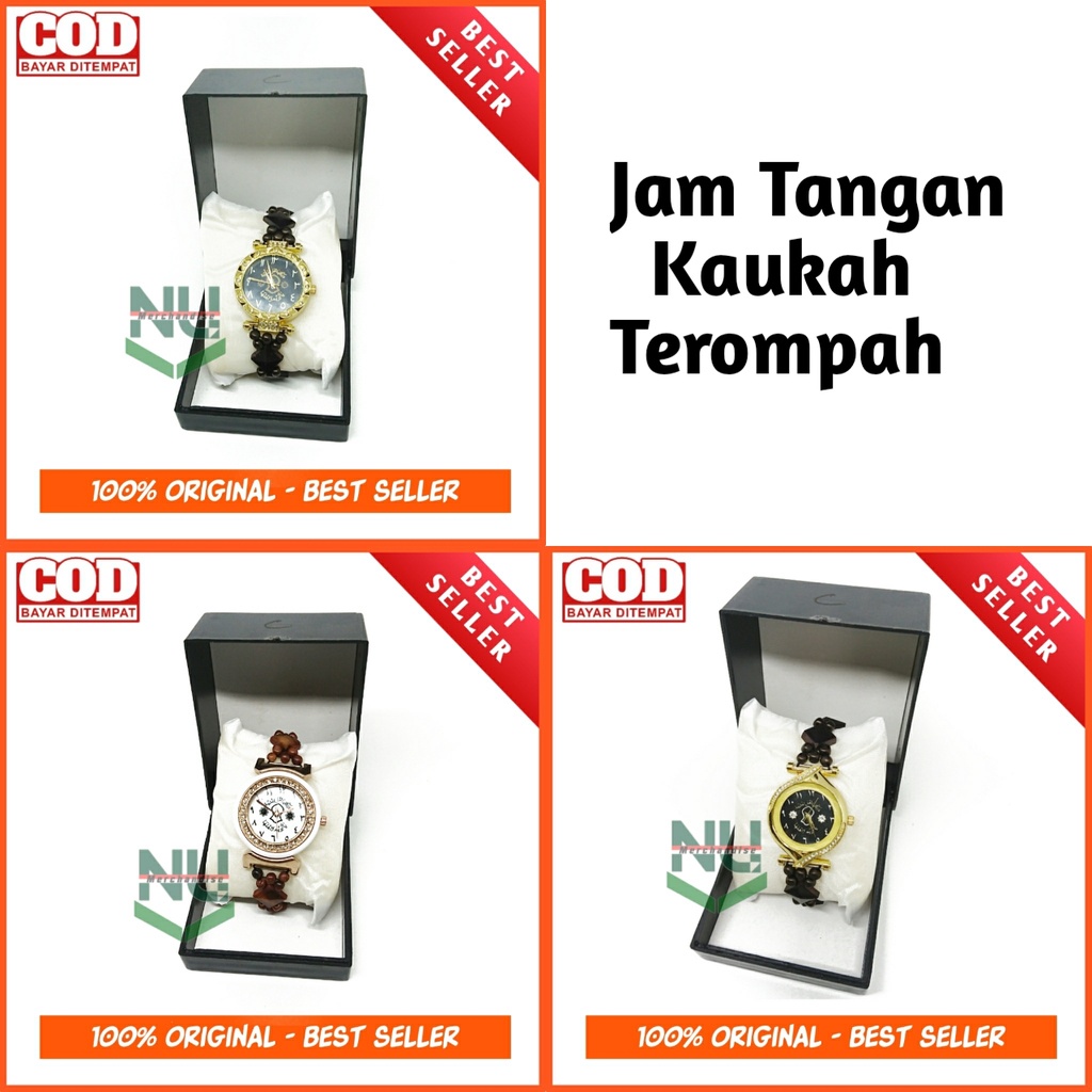 Jam Tangan Kayu Kaukah Kokah Kaoka Terompah/Jam Tangan Couple/Jam Tangan Terompah/Jam Tangan Majelis