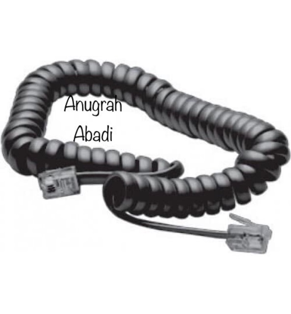 SALE KABEL TELEPON SPIRAL MEJA RJ9