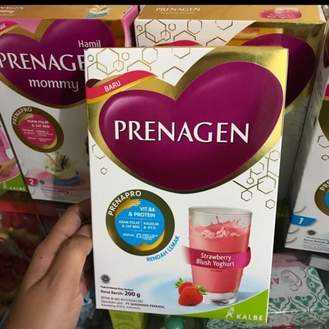 

PRENAGEN MOMY STRAWBERY YOGURT 200gram