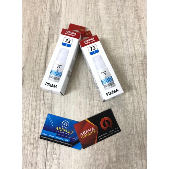 Cartridge &amp; Tinta Canon GI 73 Cyan (Untuk G570 / G670)