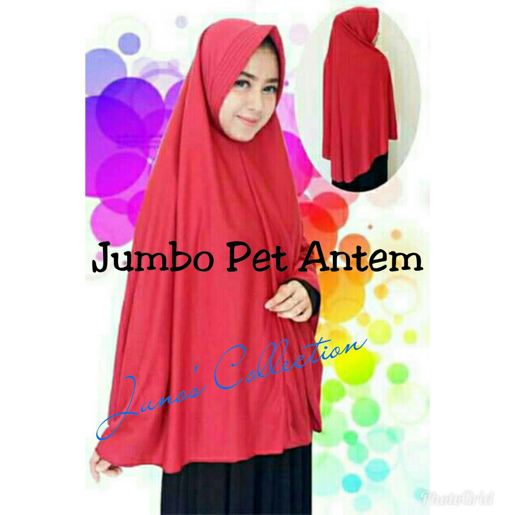 Jilbab Jumbo Pet Antem