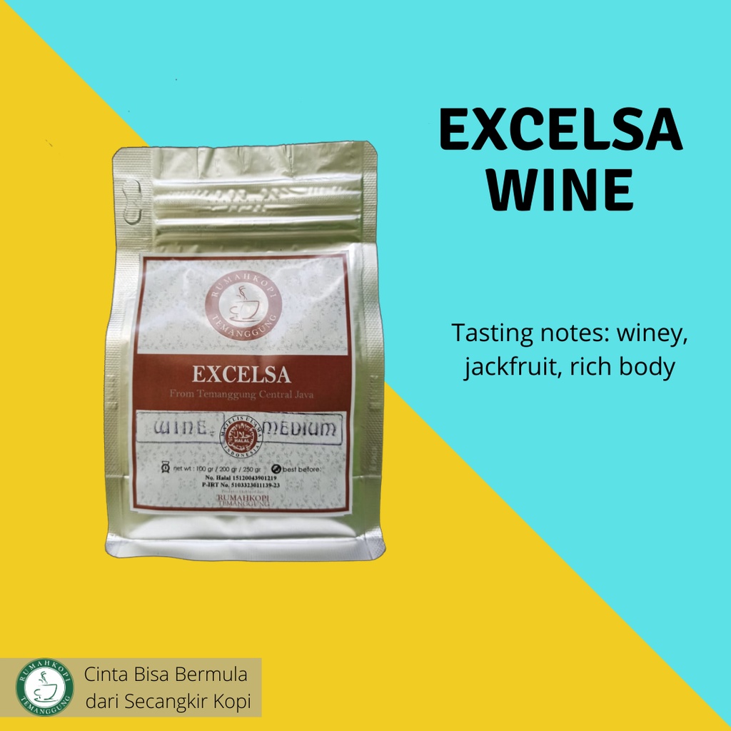 

Kopi Excelsa - Kopi Nongko Wine Temanggung 100 gram