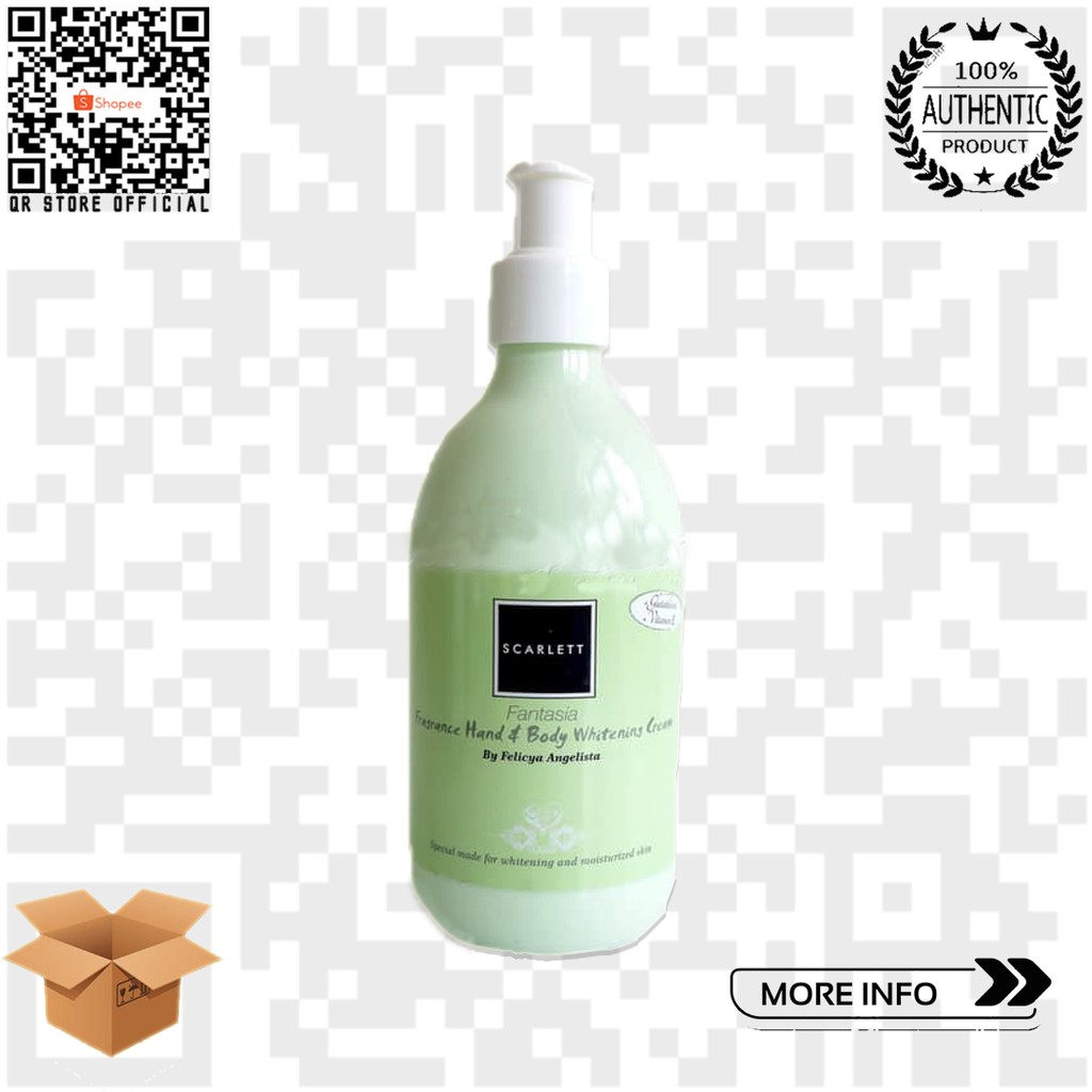 SCARLETT SCARLET FANTASIA FRAGRANCE BRIGHTENING WHITENING BODY LOTION