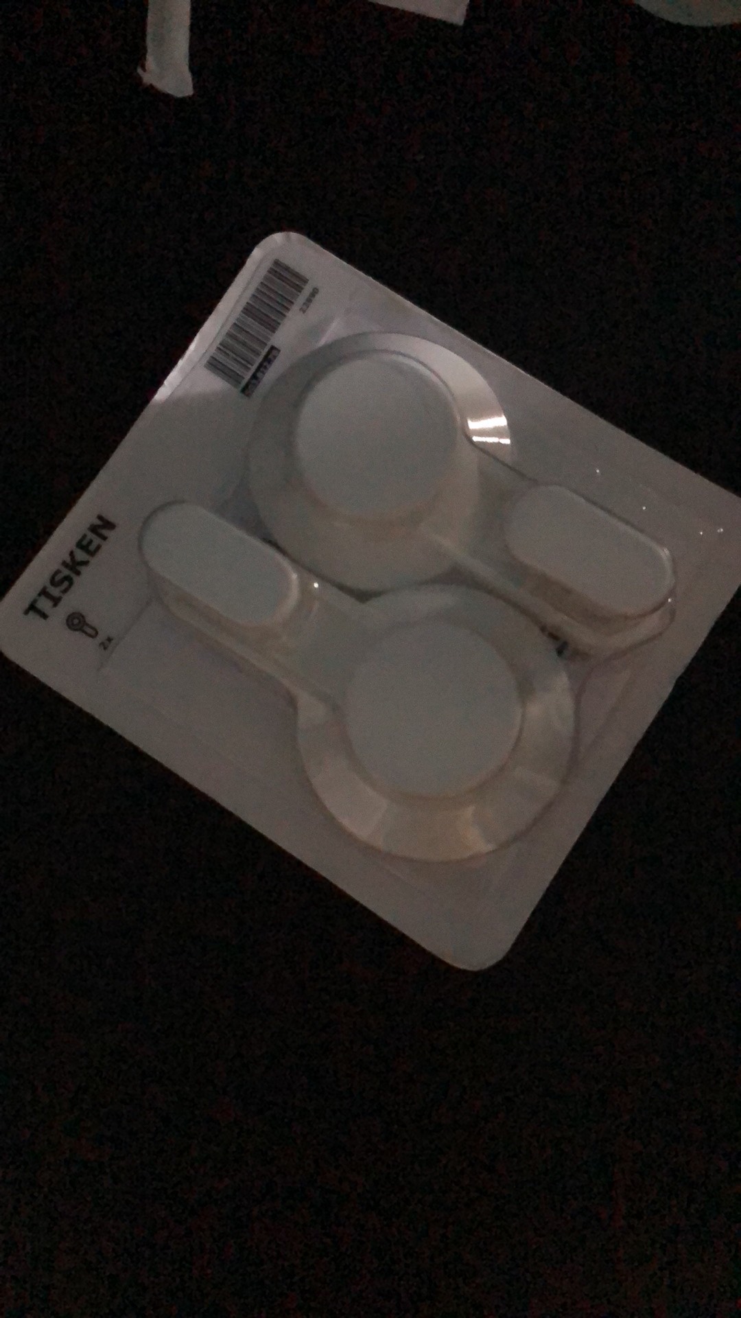 Pengait Hook 2pcs Dengan Plastik Hisap, Putih Ti1418