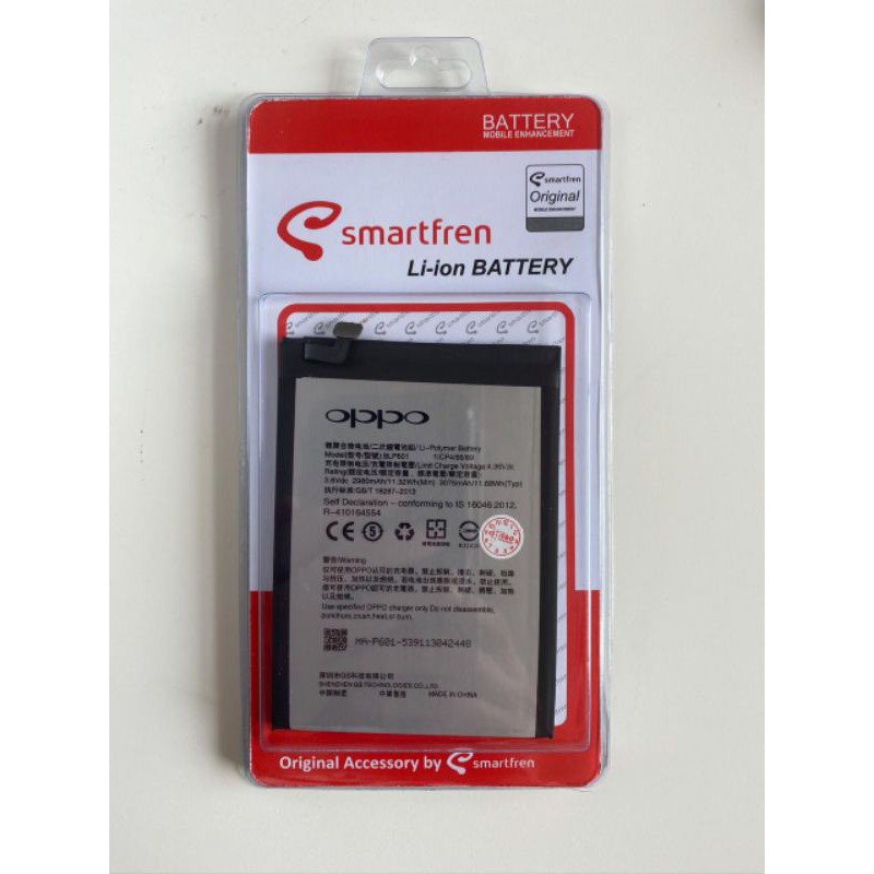 Baterai Batre Battery Original Oppo BLP601 F1S / A59