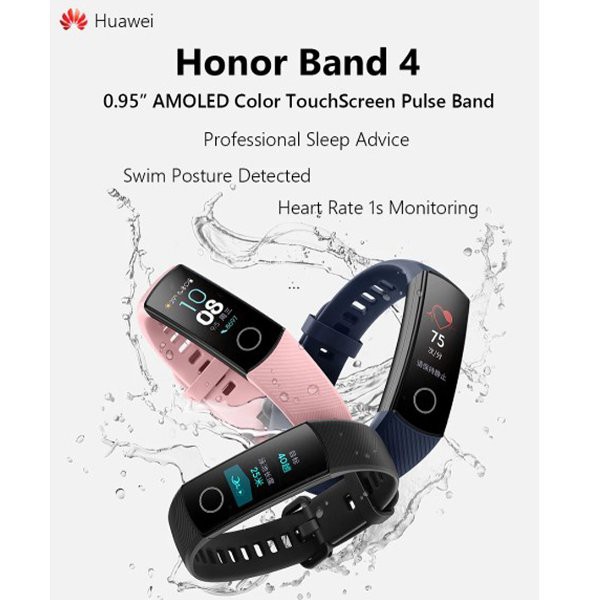#GudangSatu - Smartwatch Huawei Honor Band 4 Smart Watch Smartband Huawei