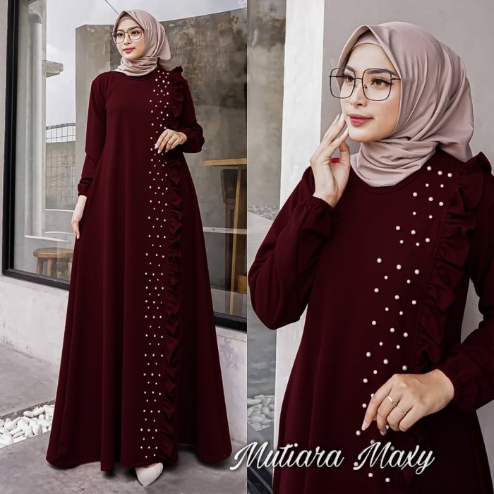 LEBARAN-BAJU LEBARAN-GAMIS JUBAH SAR I-GAMIS WANITA 2021-BAJU TERBARU-