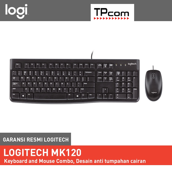 LOGITECH KEYBOARD + MOUSE MK120