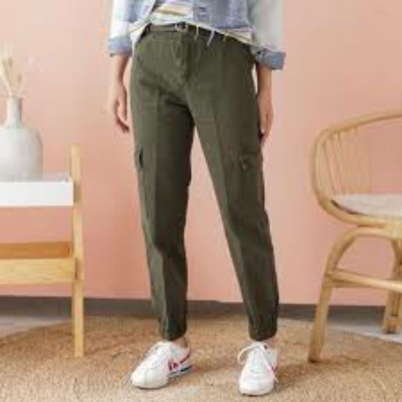 Celana jogger pants  stretch wanita