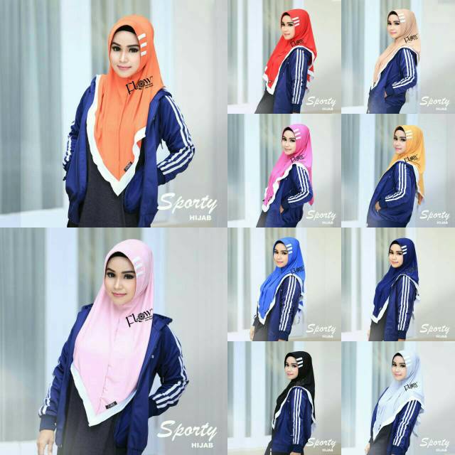 SPORTY HIJAB ORI FLOW..