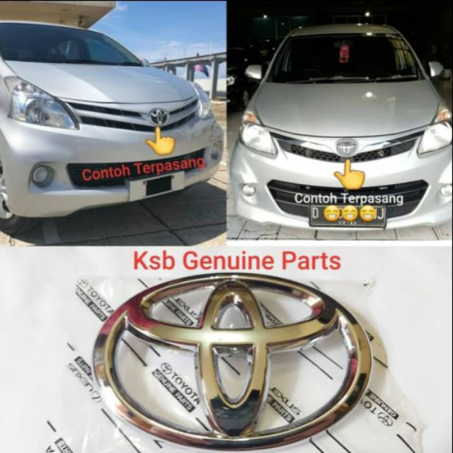 Emblem AVANZA Veloz Atau Merek Veloz
