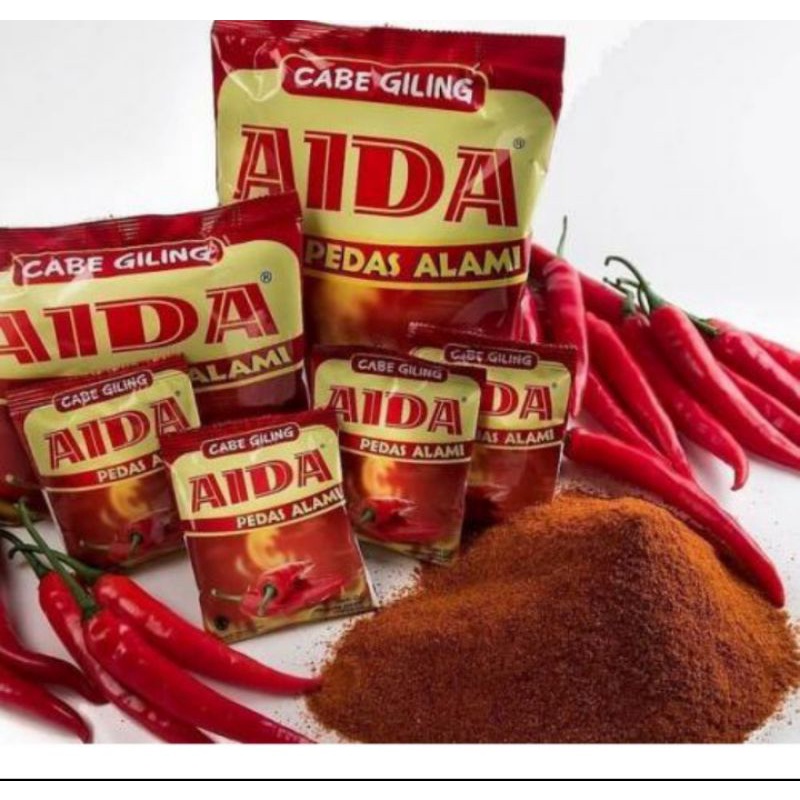 

cabe bubuk aida/cabe giling 500gram