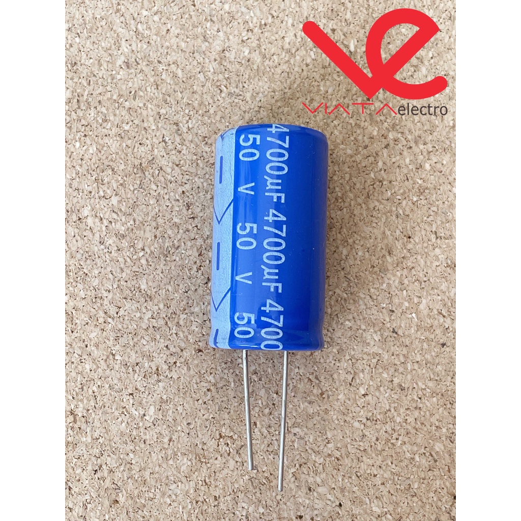 KAPASITOR ELCO 4700UF 50V (1 BUAH) KAPASITOR CAPACITOR ELKO KAPASITOR 4700 UF 50 V