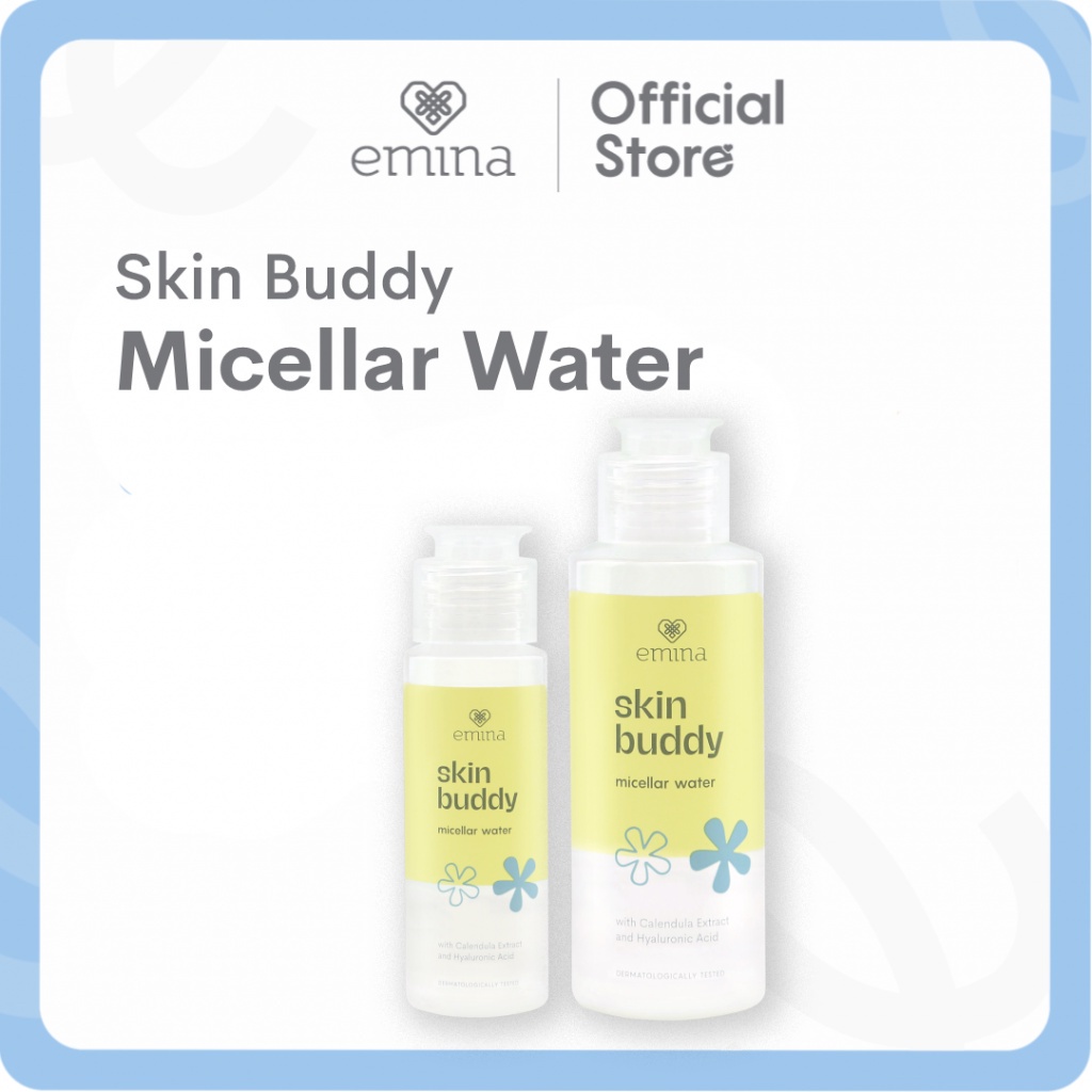 Emina Skin Buddy Micellar Water - Pembersih Wajah Melembabkan BISA COD