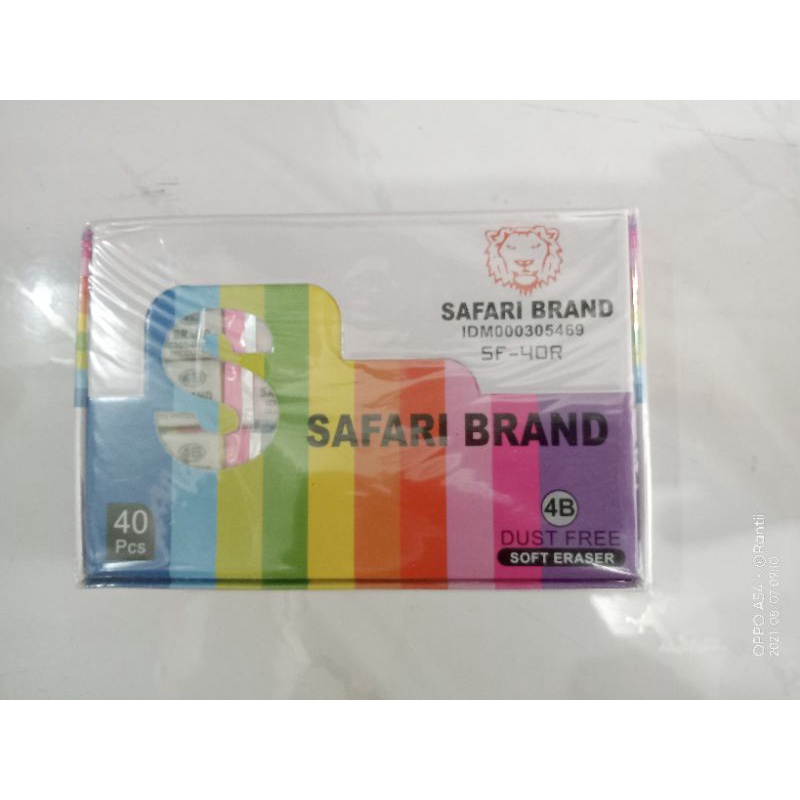 

Penghapus Pensil Safari Brand