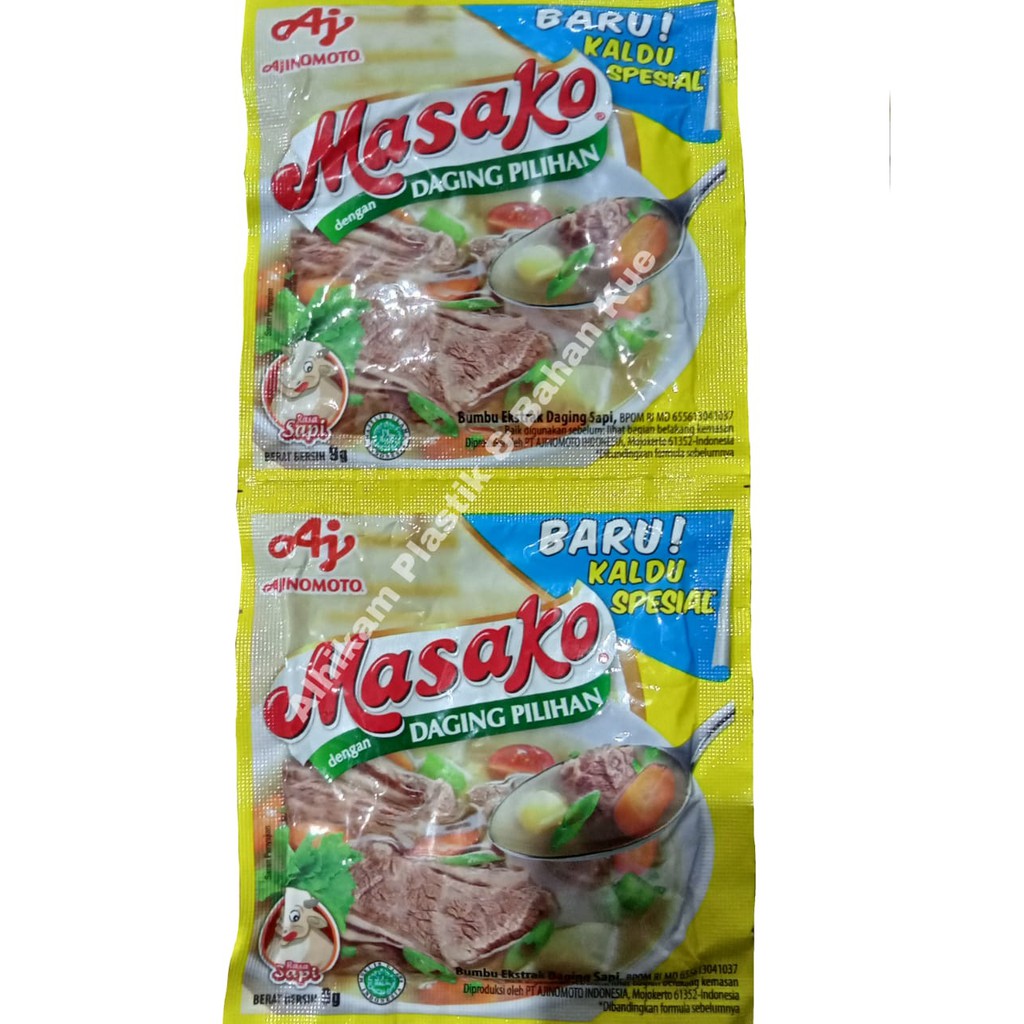 

Masako Sapi Sachet 9gr