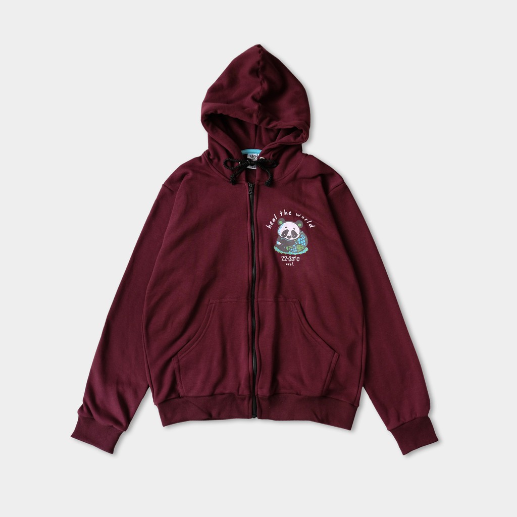 

CRSL Gopo Maroon Zipper