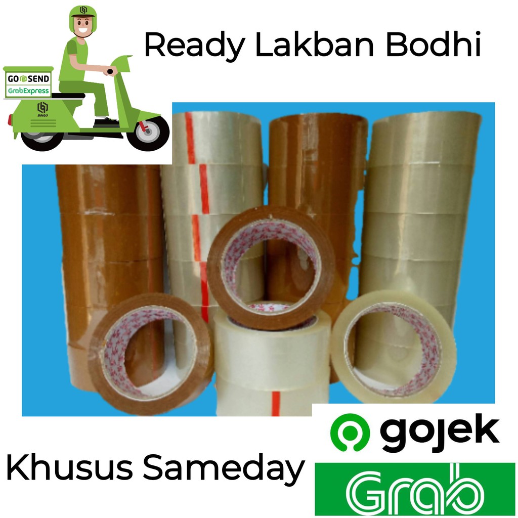 

1/2 DUS & PER DUS LAKBAN BODHI TAPE 45 MM X 100 YARD