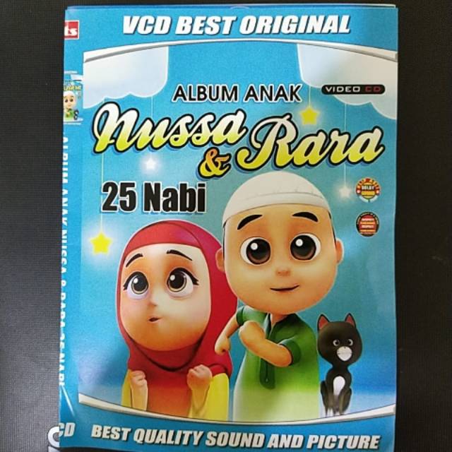 Kaset Vcd Original Album Anak Nussa Rara 25 Nabi Shopee