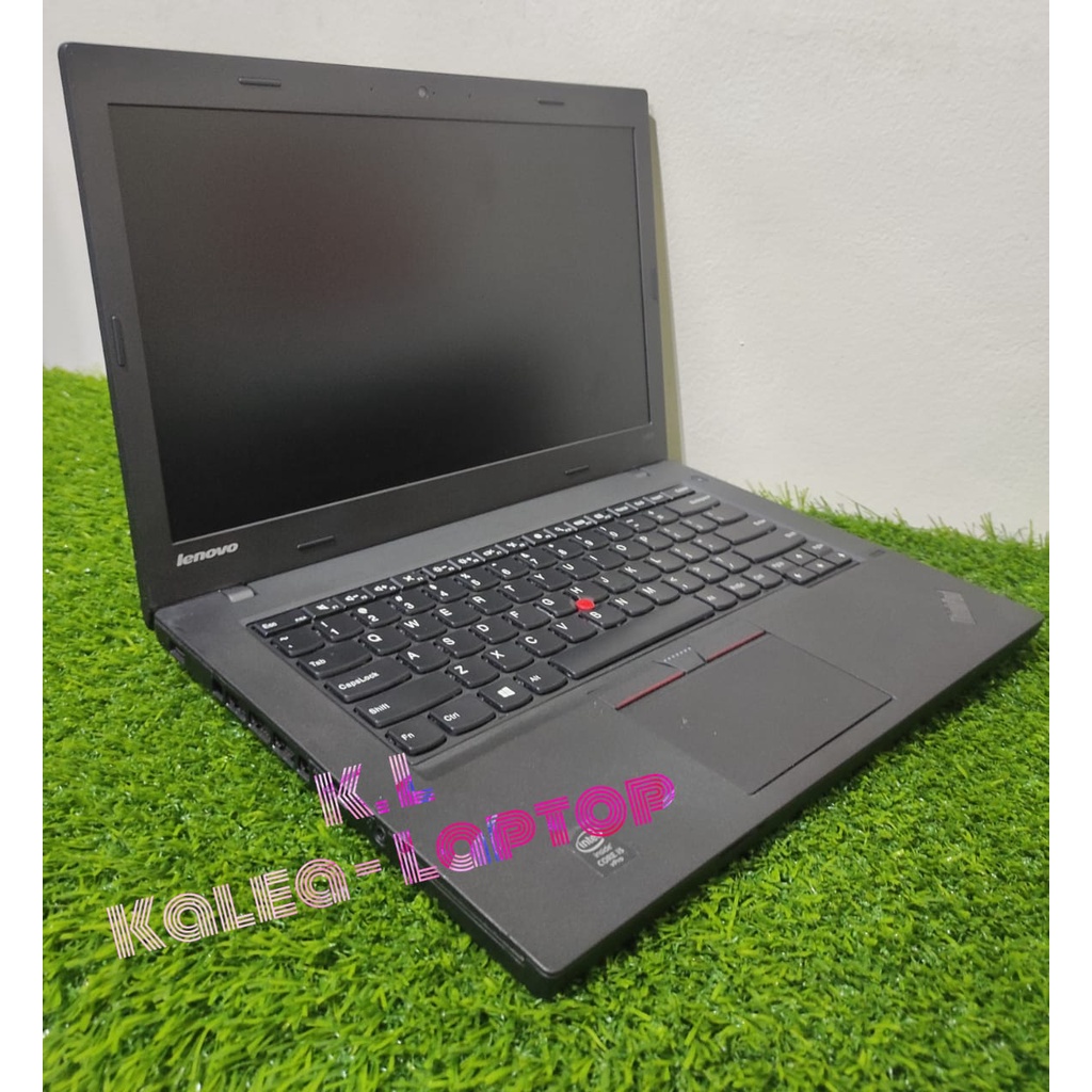 Laptop LENOVO THINKPAD L450 CORE I5 GEN 5 RAM 8 SSD 256 MULUS NO MINUS