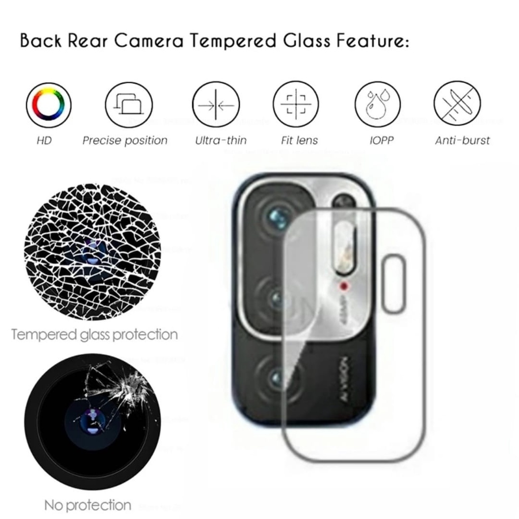 Paket 3in1 Xiaomi REDMI NOTE 10 5G / Note 10 (4G) / Note 10s / Note 10 Pro TEMEPERED GLASS+ LENS CAMERA + GARSKIN CARBON