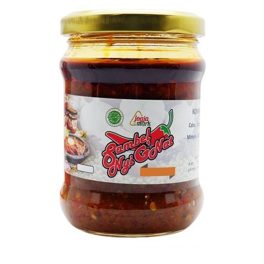 

Sambal NYI G'NAT Rasa Cumi Pedas - 200 gr