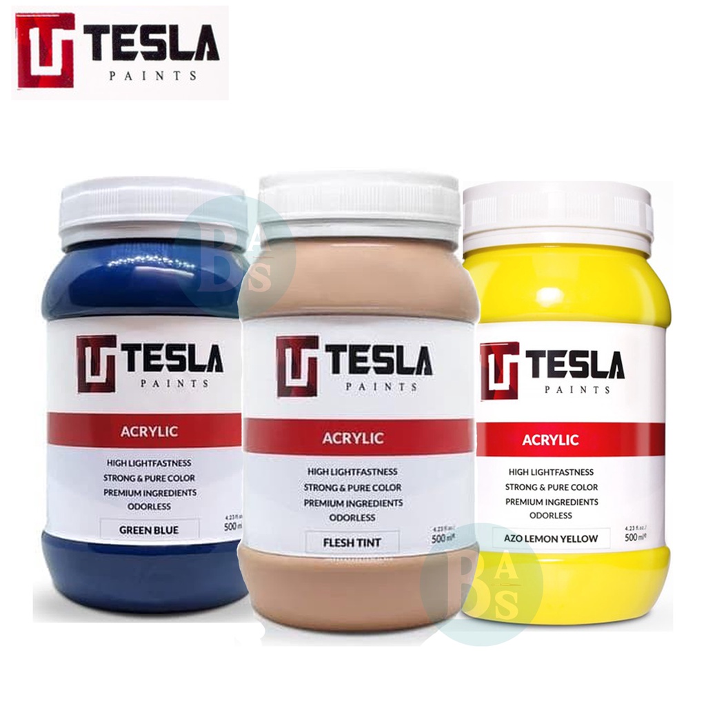 

Acrylic Paints 500ml (Part 2/2) - Tesla Paints
