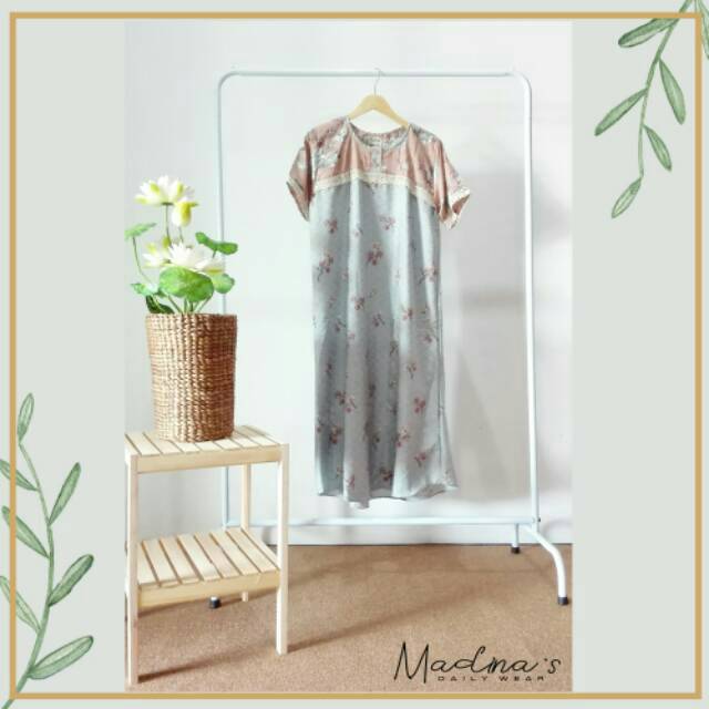 Daster Riyana Mocca by Nafra Qonita Batik Pekalongan