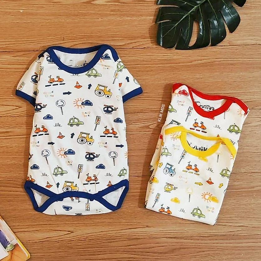 Jumper Bayi Laki-laki Motif Mobil