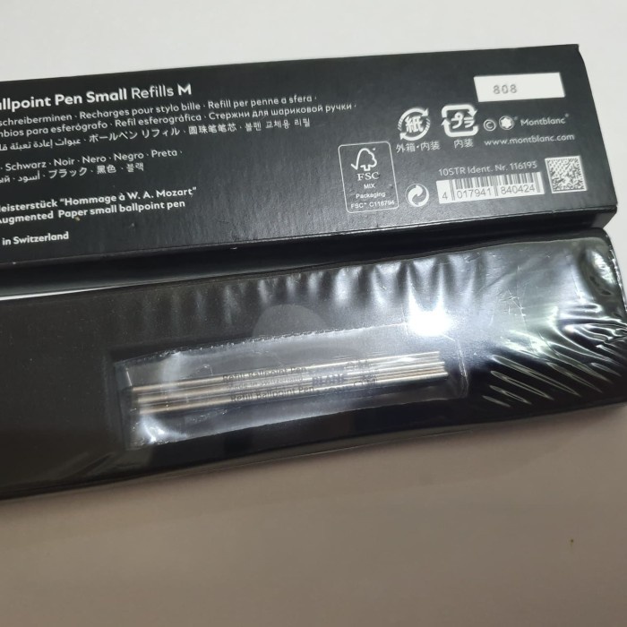 

Unik Refill Montblanc Ballpoint Small Pack Isi 3Pcs Bagus