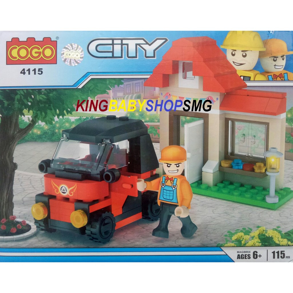 Brick Cogo CIty 4115 Mainan Anak