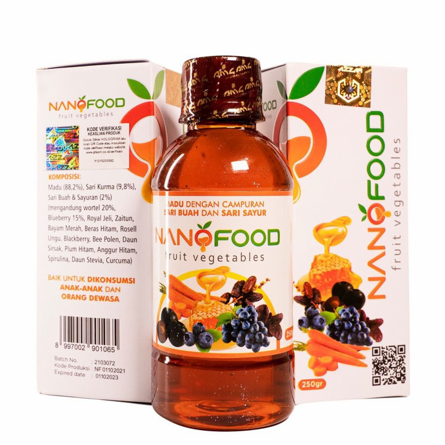 NANO FOOD SUPLEMEN KESEHATAN DAYA TAHAN TUBUH ANAK DAN DEWASA 250 gram