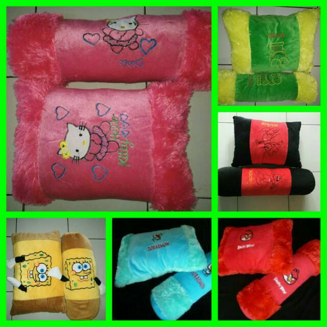 Terlaris Set bantal guling anak karakter lucu | Shopee ...