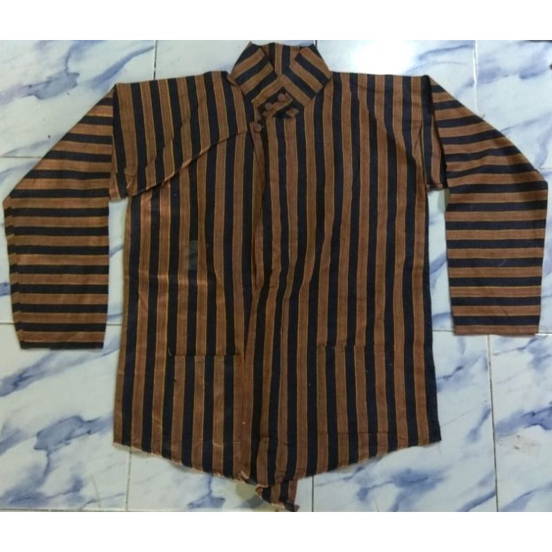 COD...!!! Baju Surjan Tenun Lurik - Ukuran Dewasa #Adat #Jawa #Tradisional